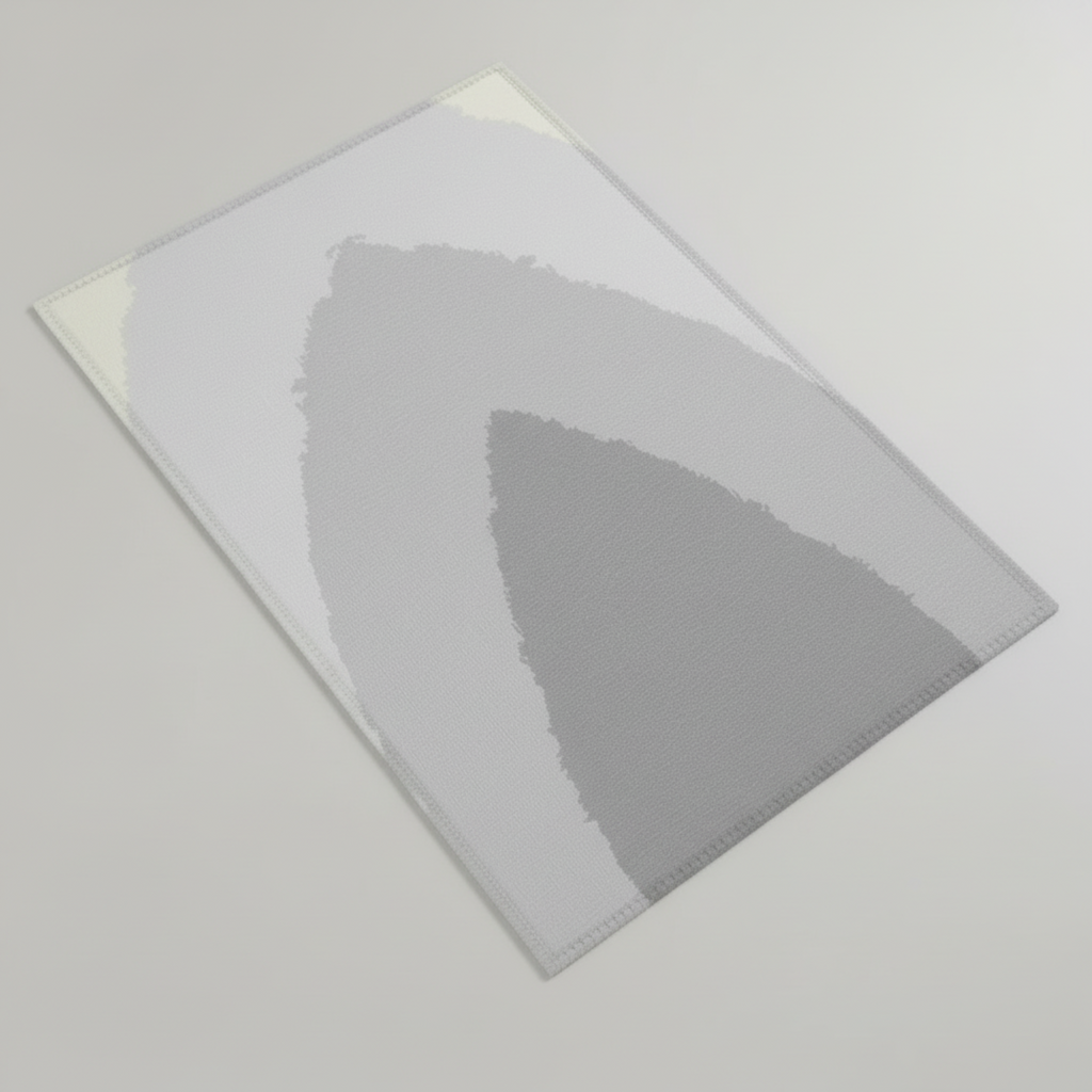 Abstract Silver Area Rug - Mirfia