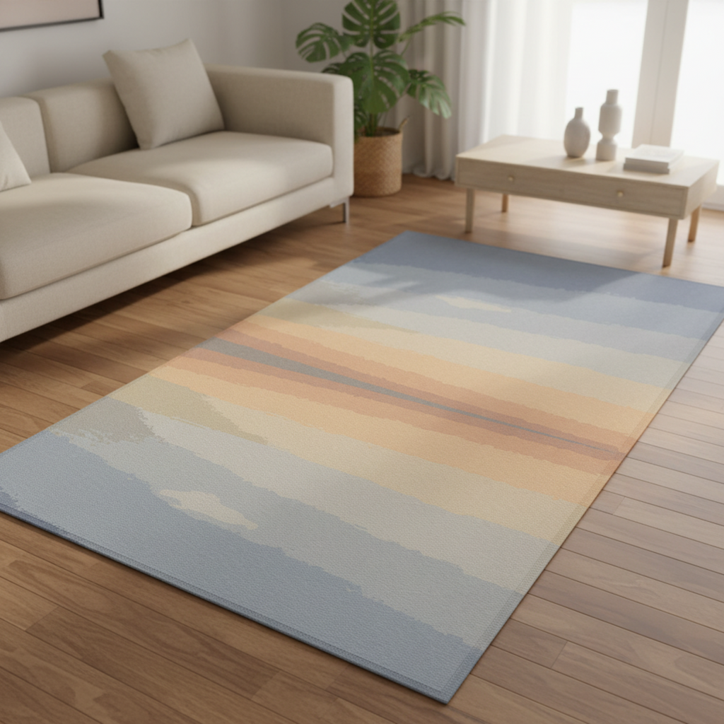 Abstract Hues Area Rug - Mirfia