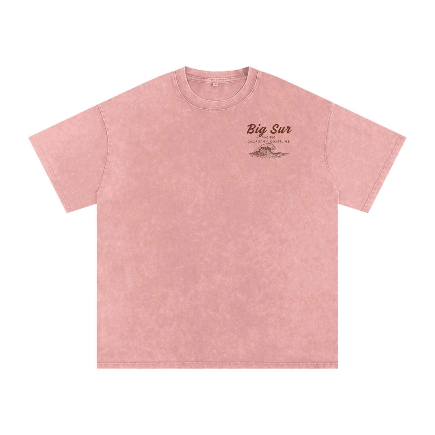 Big Sur California Washed Oversized T-Shirt
