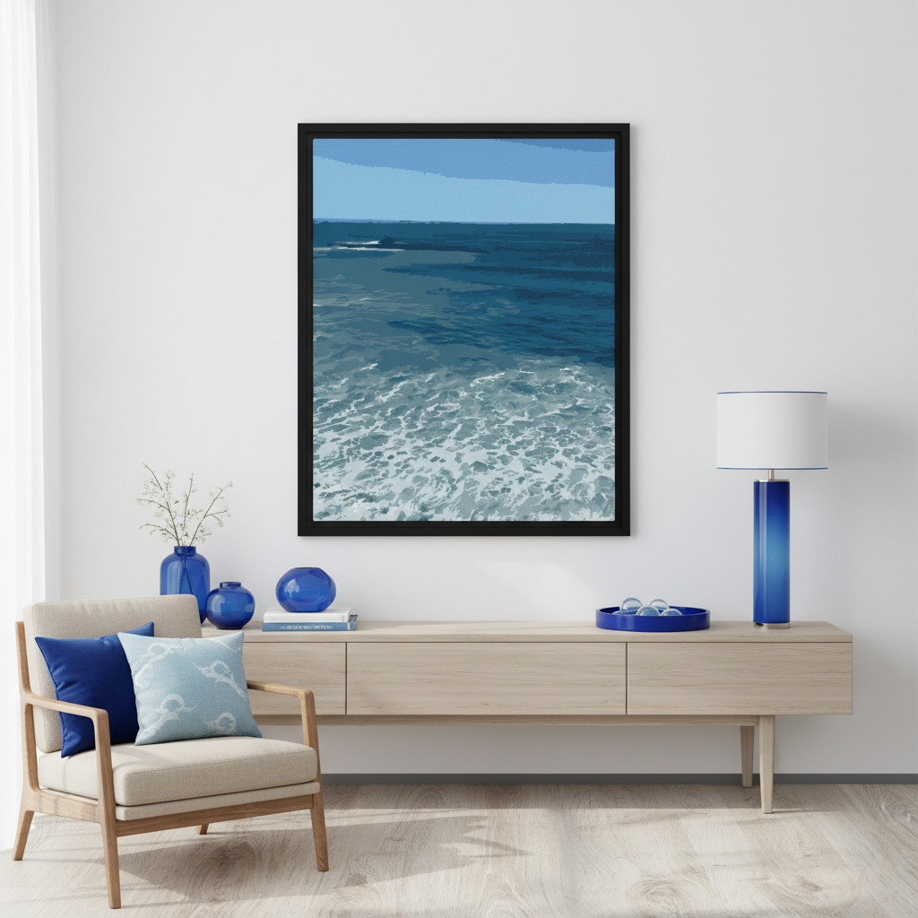 modern beach wall decor 