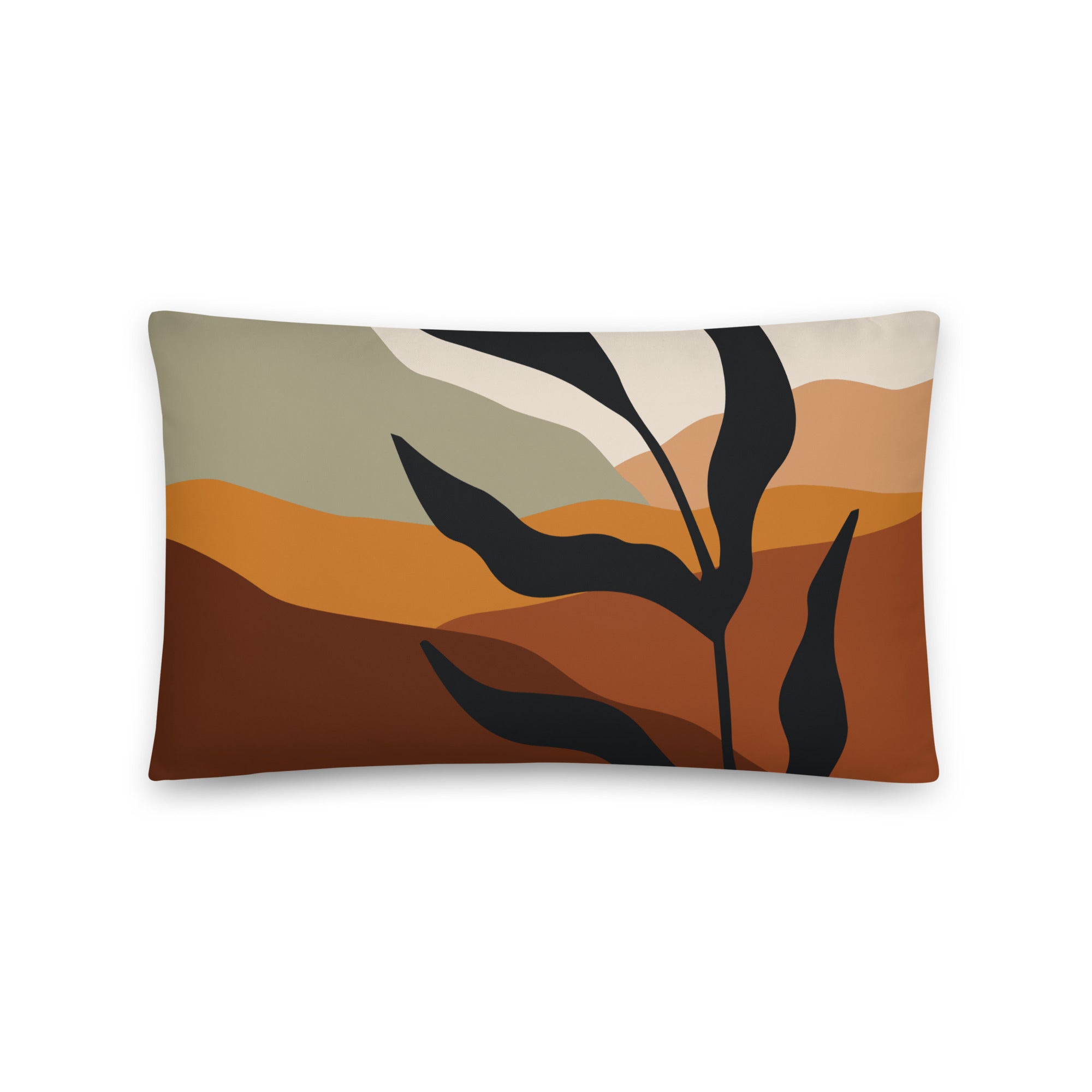Bohemian Abstract Throw Pillow - Mirfia
