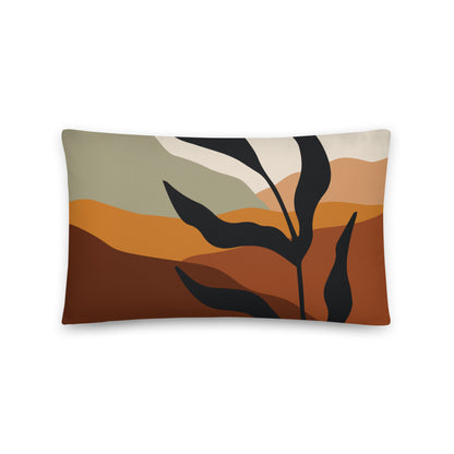 Bohemian Abstract Throw Pillow - Mirfia