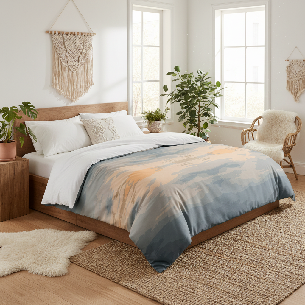 bohemian retro duvet cover vintage boho bedding 