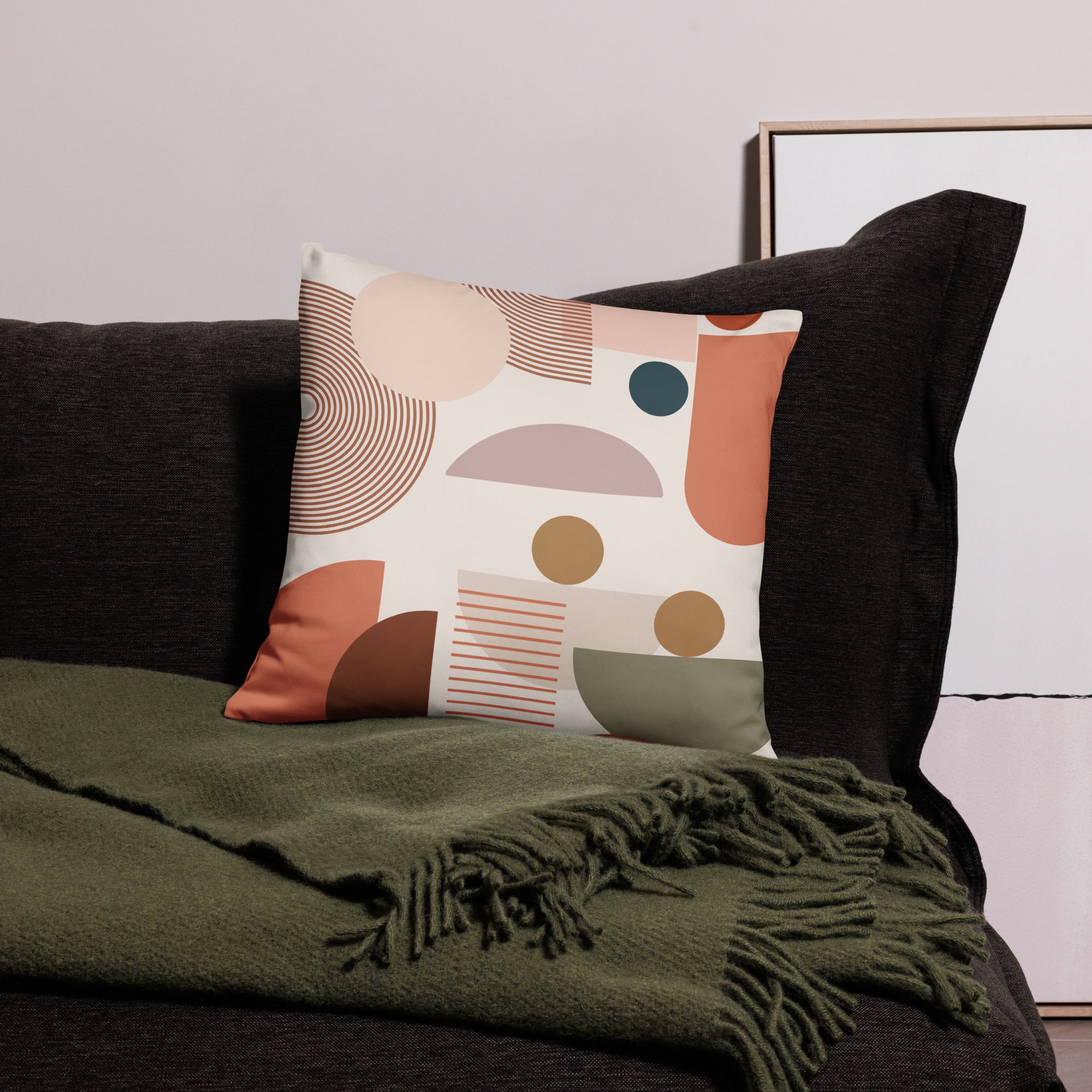 Boho Print Throw Pillow - Mirfia