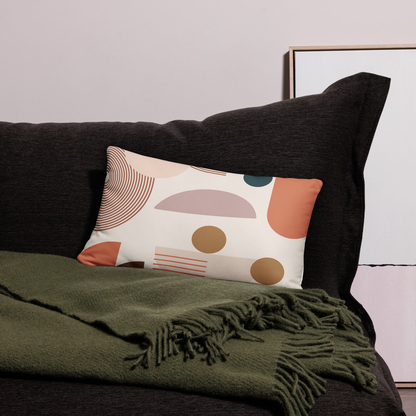 Boho Print Throw Pillow - Mirfia