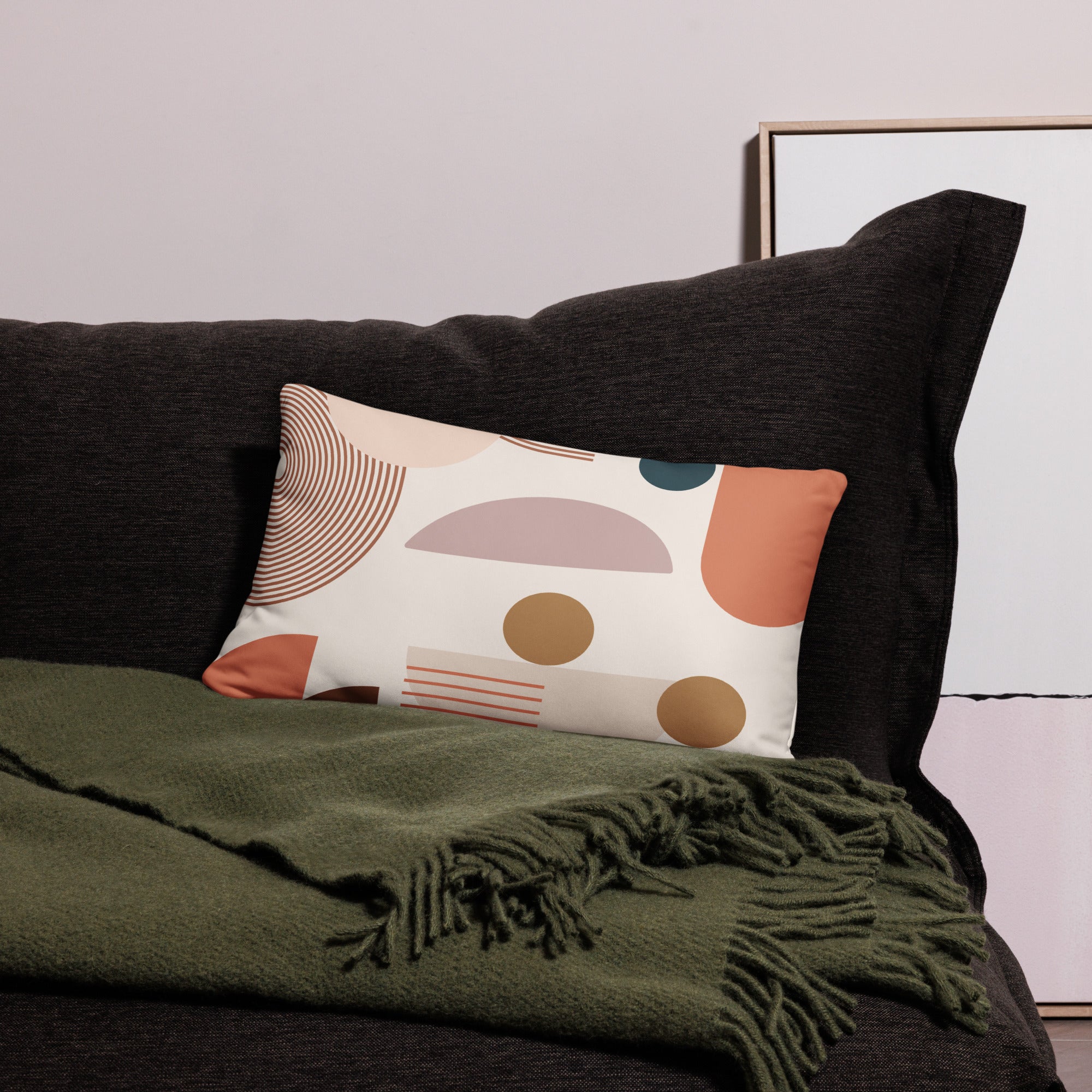 Boho Print Throw Pillow - Mirfia