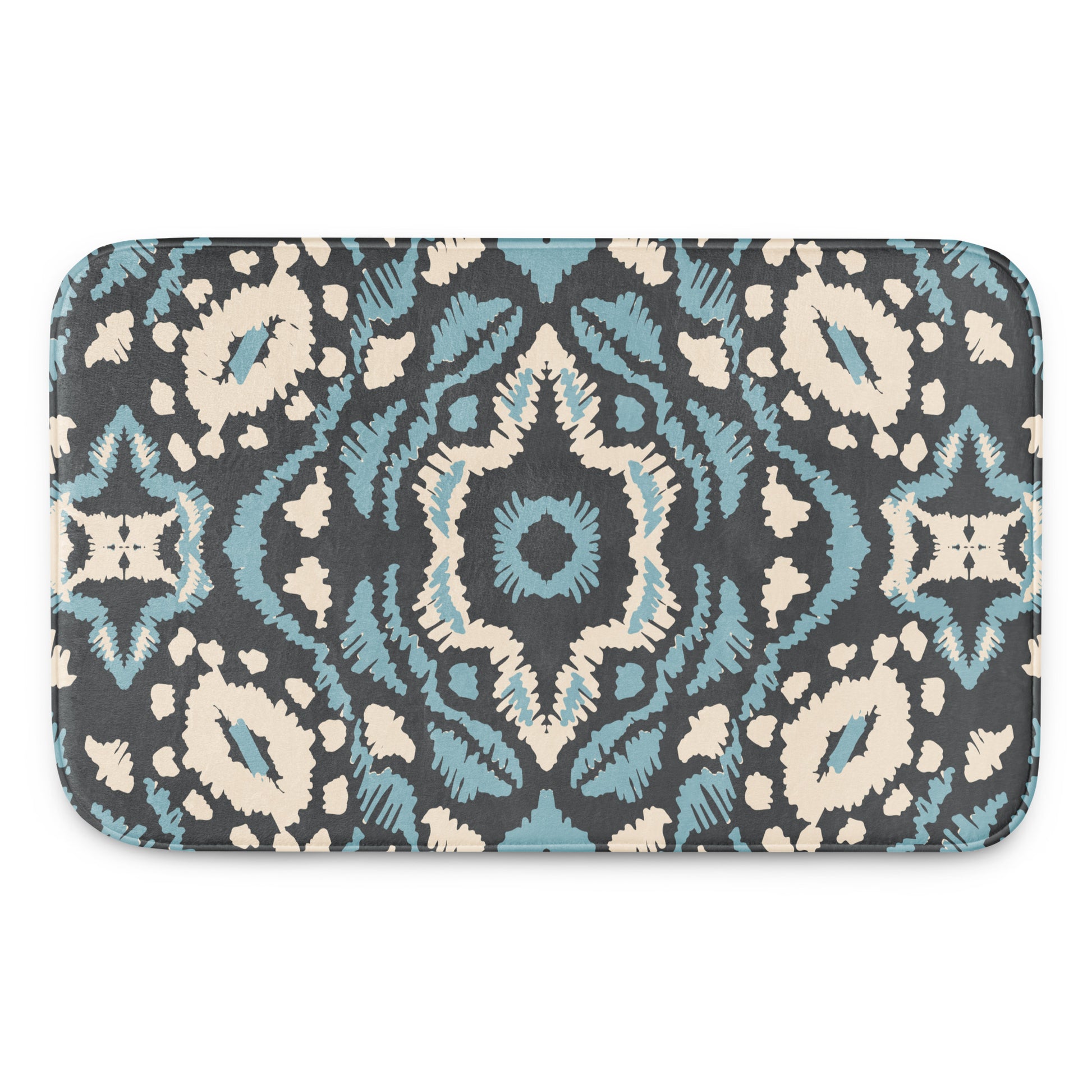 Boho Tribal Pattern Memory Foam Bath Mat - Mirfia