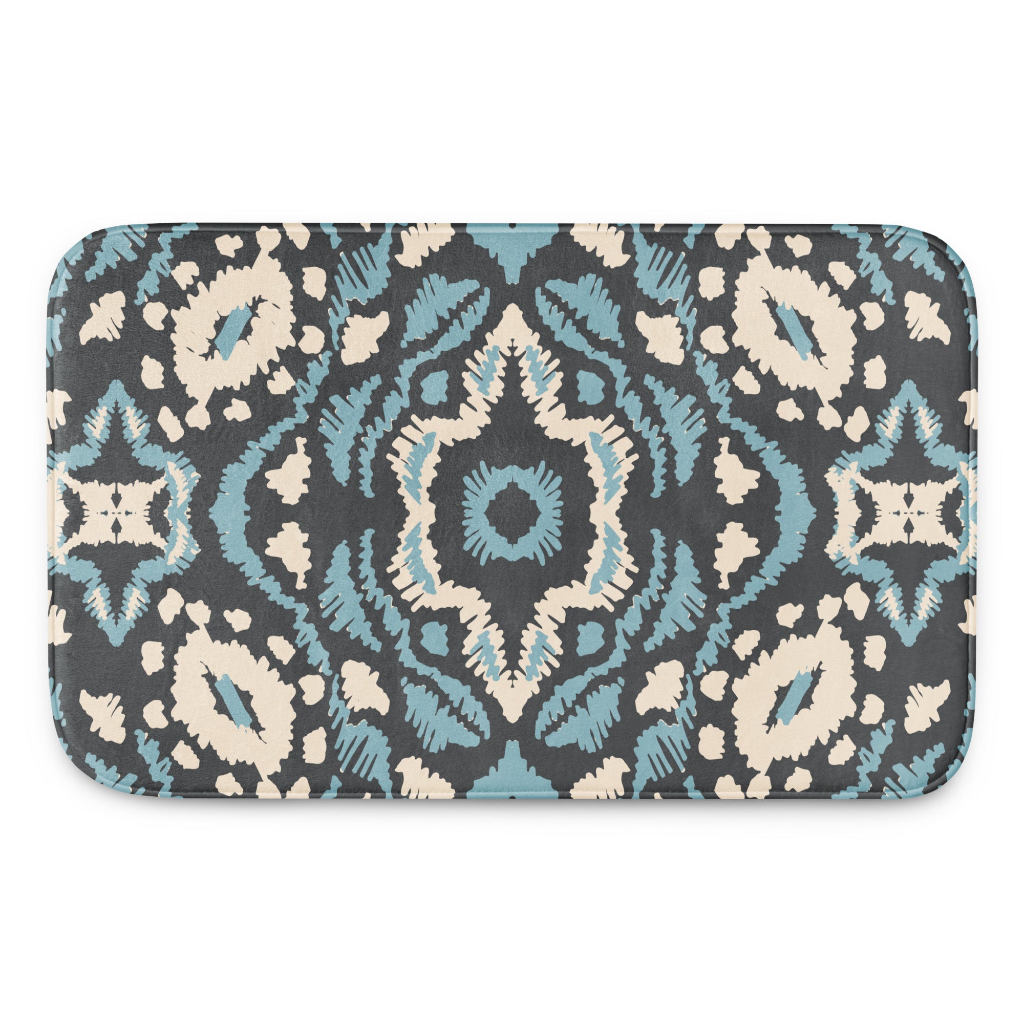 Boho Tribal Pattern Memory Foam Bath Mat - Mirfia