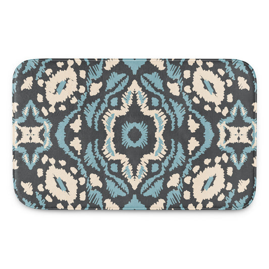 Boho Tribal Pattern Memory Foam Bath Mat - Mirfia