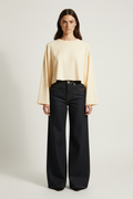 boxy batwing tee front view