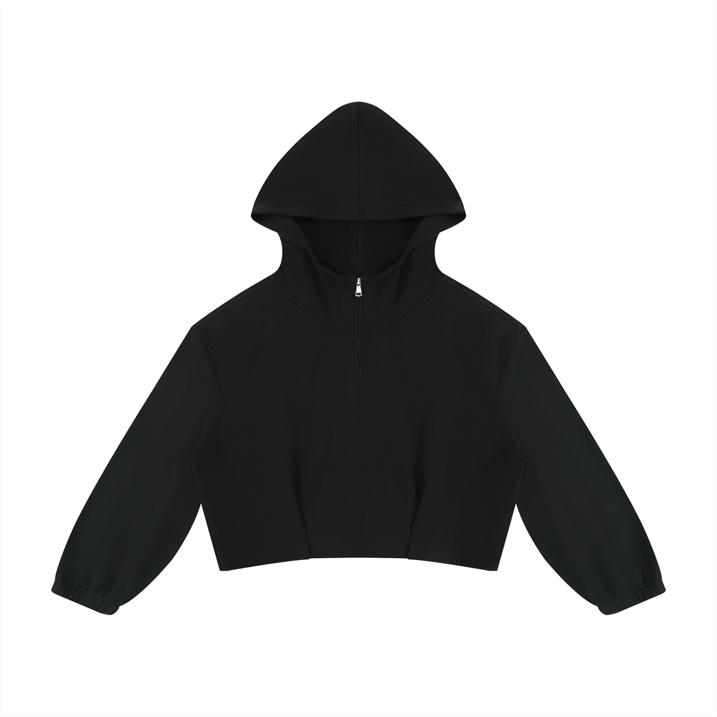 Women’s Boxy Quarter-Zip Hoodie - Mirfia