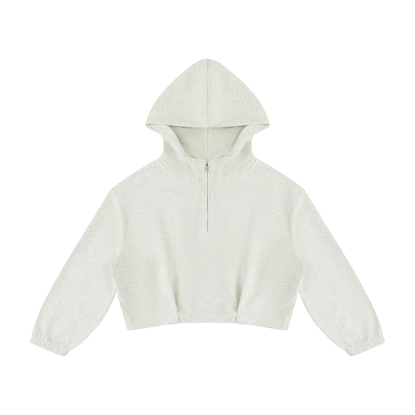 Women’s Boxy Quarter-Zip Hoodie - Mirfia