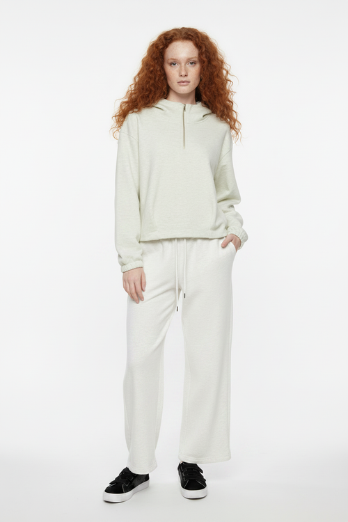 Riley — White Hoodie Set, Bright White Studio 