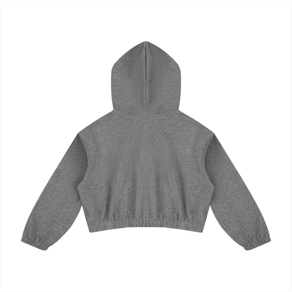 Women’s Boxy Quarter-Zip Hoodie - Mirfia