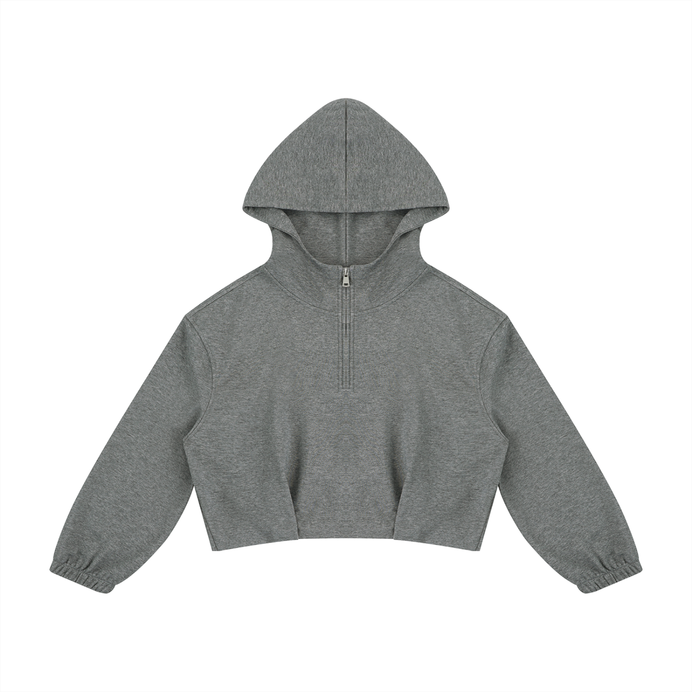 Women’s Boxy Quarter-Zip Hoodie - Mirfia