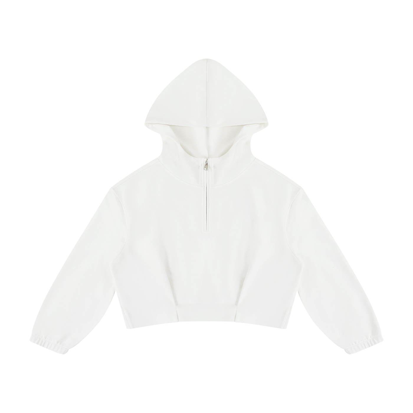 Women’s Boxy Quarter-Zip Hoodie - Mirfia