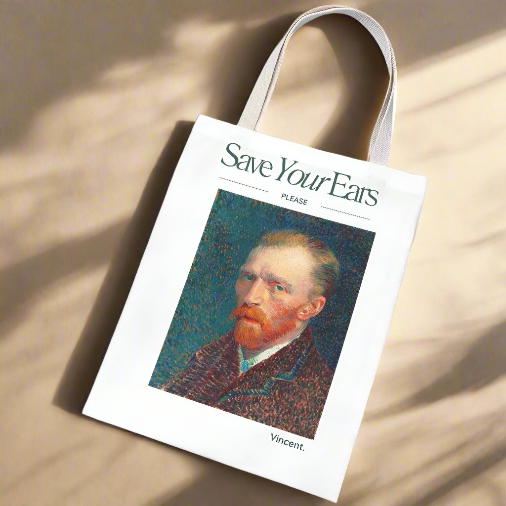 vincent van gogh canvas cloth tote bag