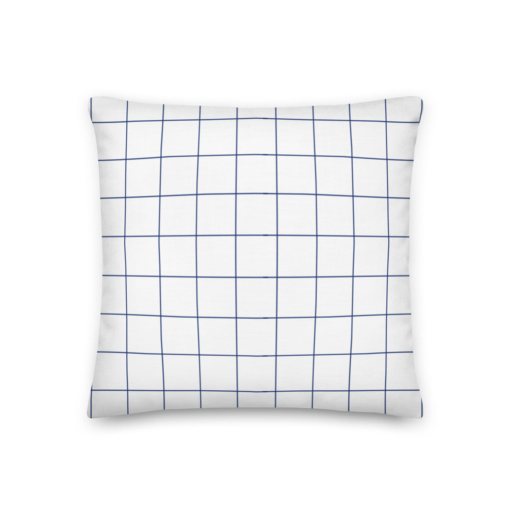 Checkered Premium Throw Pillow - Mirfia