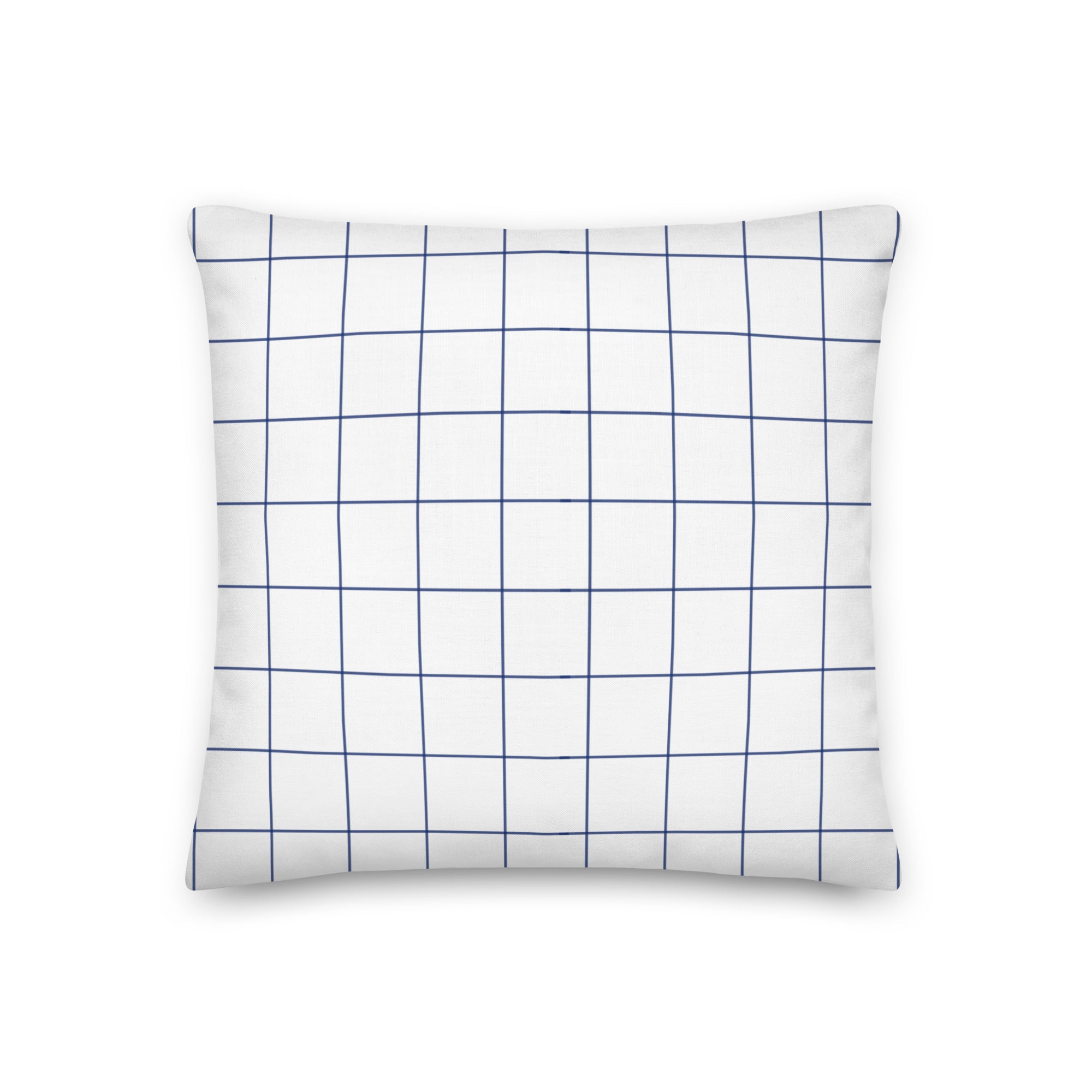 Checkered Premium Throw Pillow - Mirfia