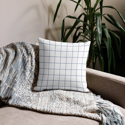 Checkered Premium Throw Pillow - Mirfia