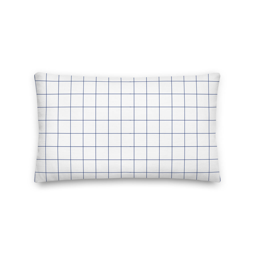 Checkered Premium Throw Pillow - Mirfia