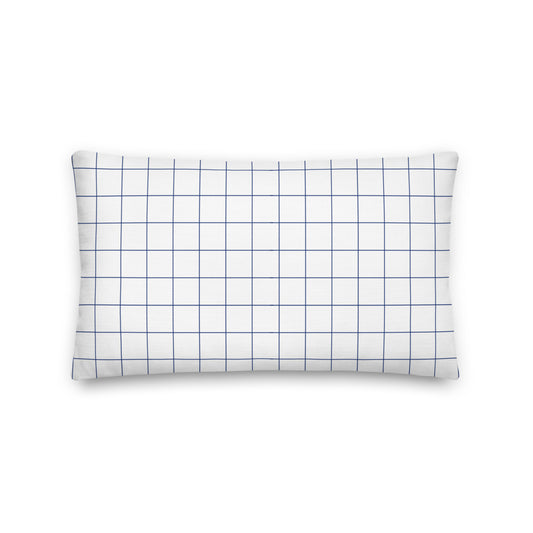 Checkered Premium Throw Pillow - Mirfia