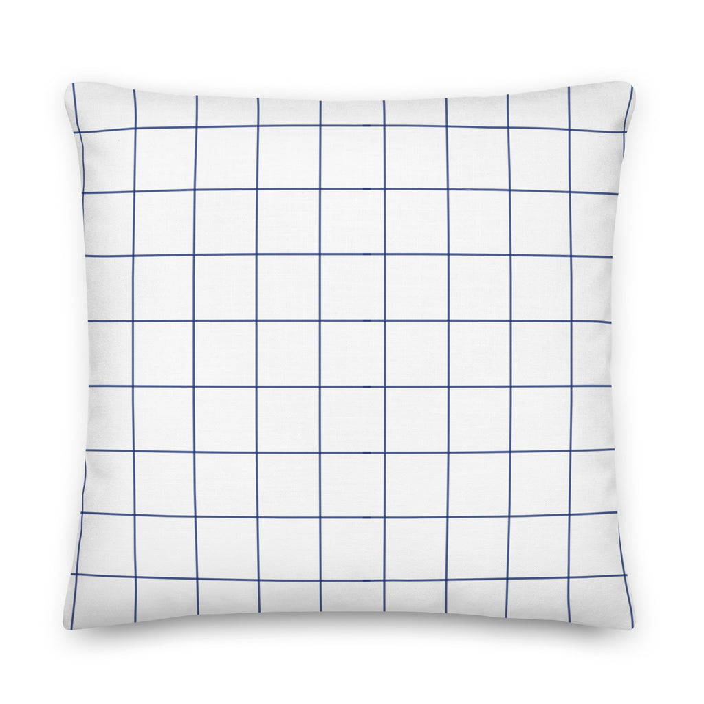 Checkered Premium Throw Pillow - Mirfia