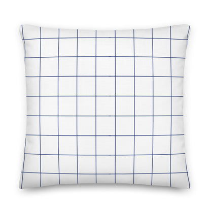 Checkered Premium Throw Pillow - Mirfia
