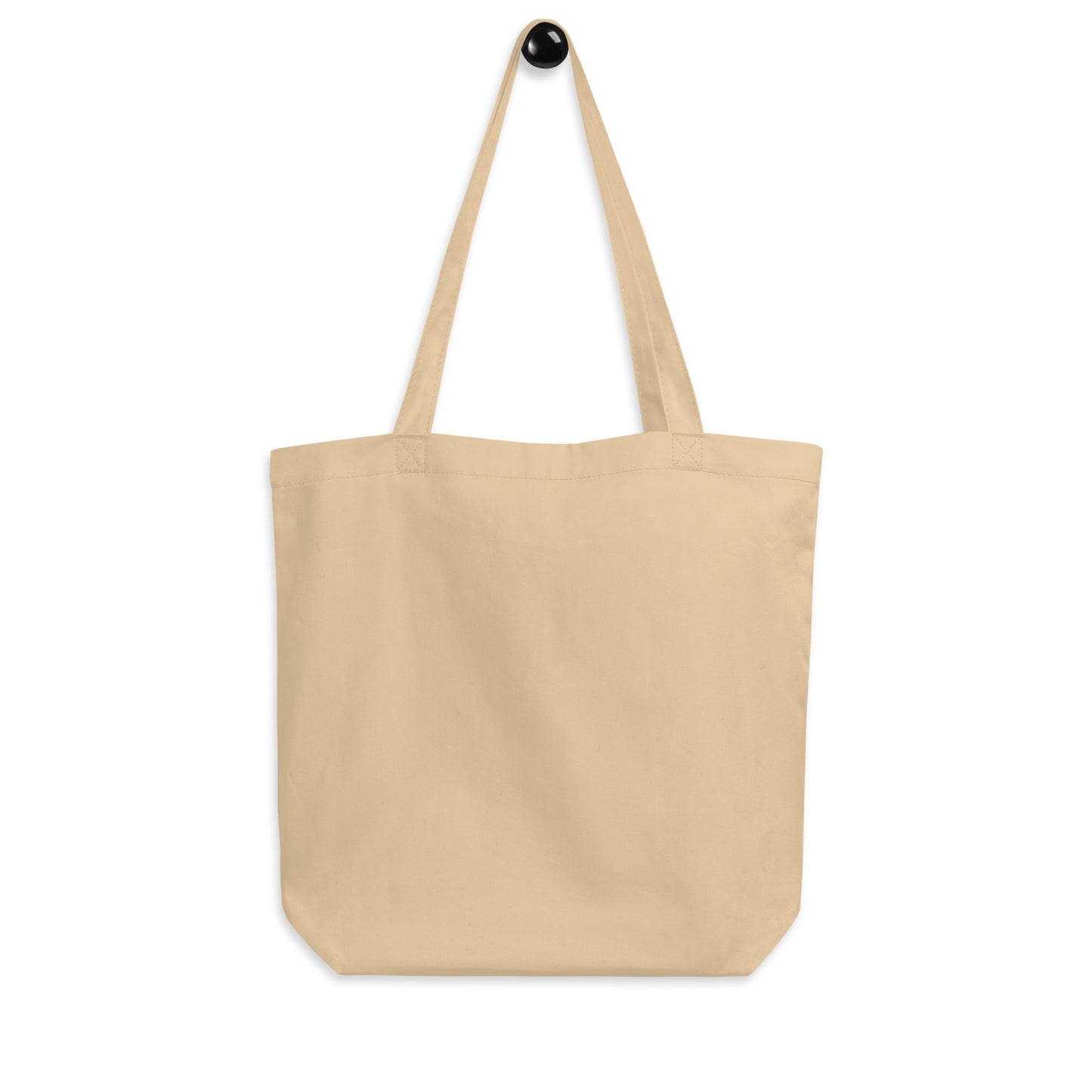 beige eco cotton canvas tote bag 