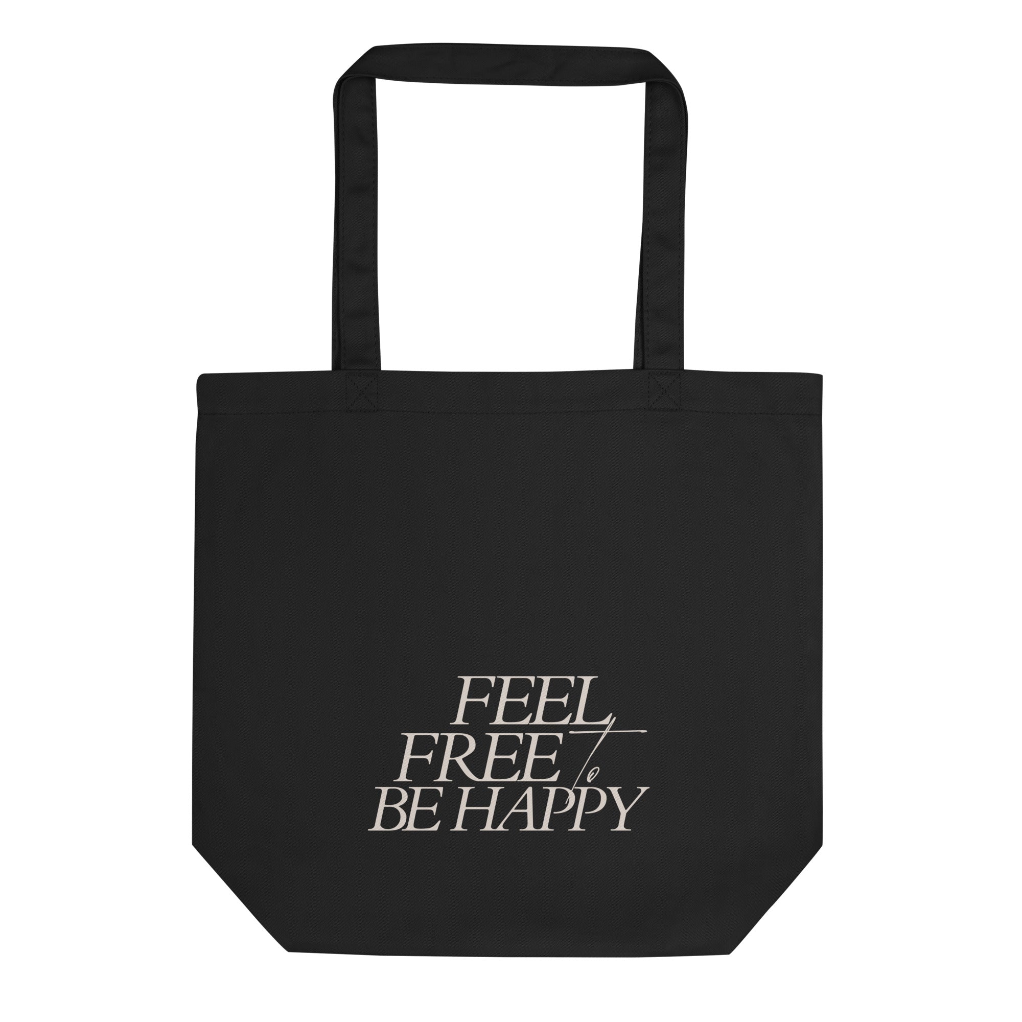 Organic Cotton Text Tote Bag - Mirfia