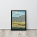 office wall decor countryside print 
