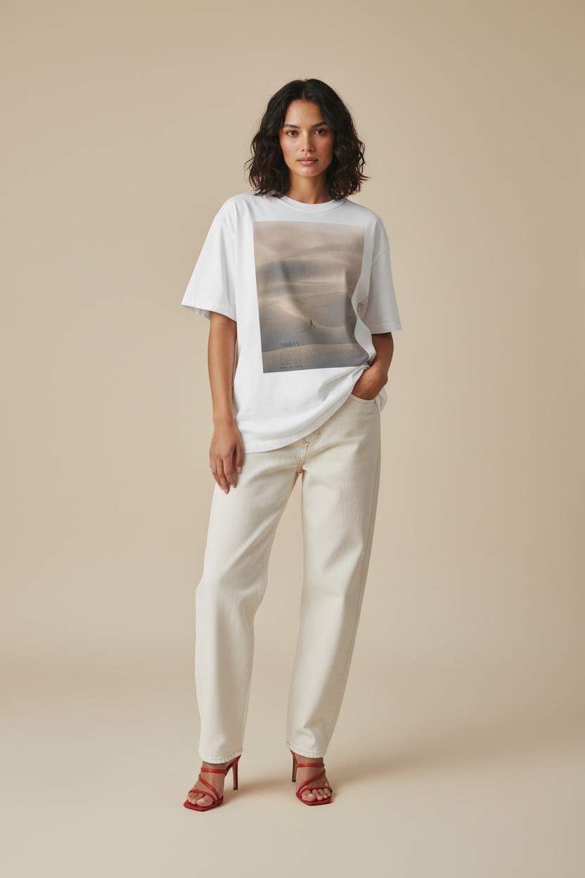 Desert Horizon Graphic T-Shirt - Mirfia