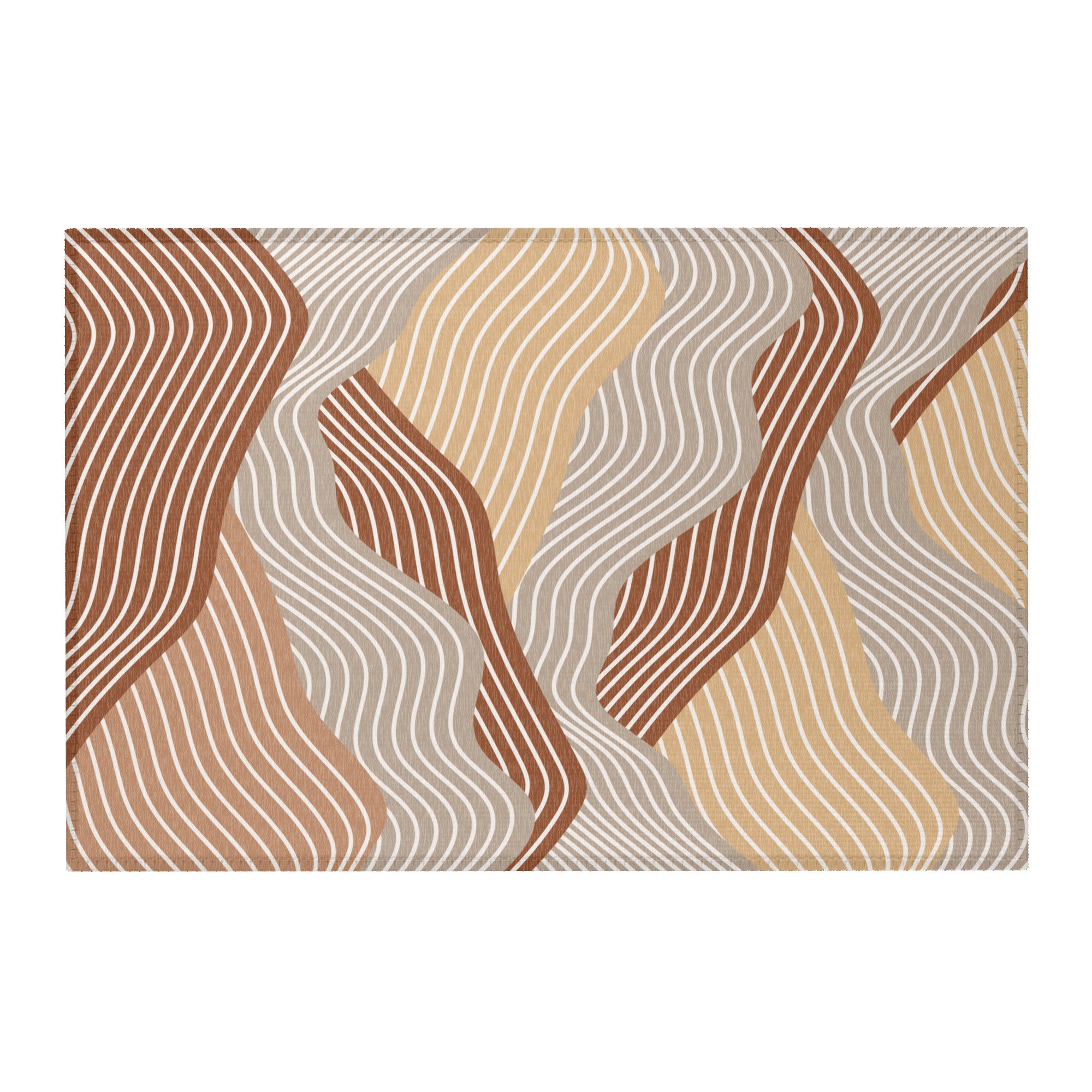 neutral landscape area rug contemporary earth tone carpet