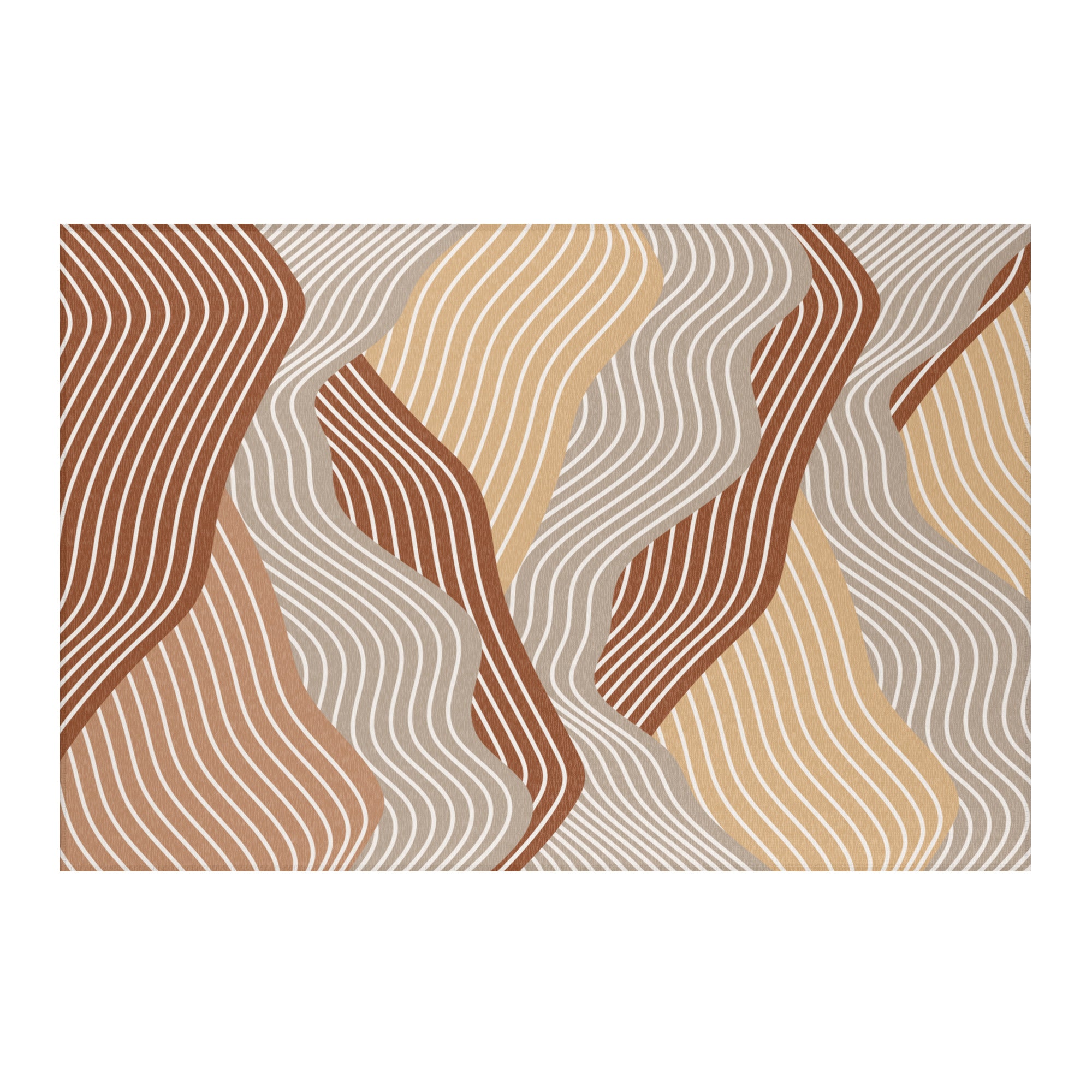 beige brown rug abstract minimal modern living room rug 