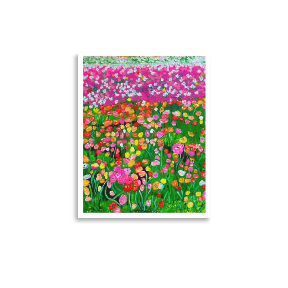 floral art poster 