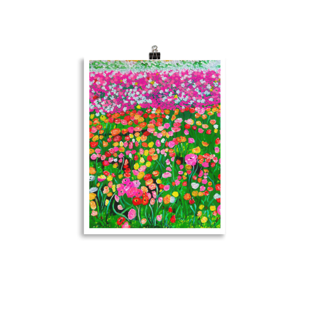 floral art poster 