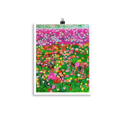 floral art poster 