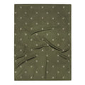 earthy green home decor blanket