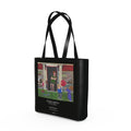 Faux Leather Shopper Tote Bag