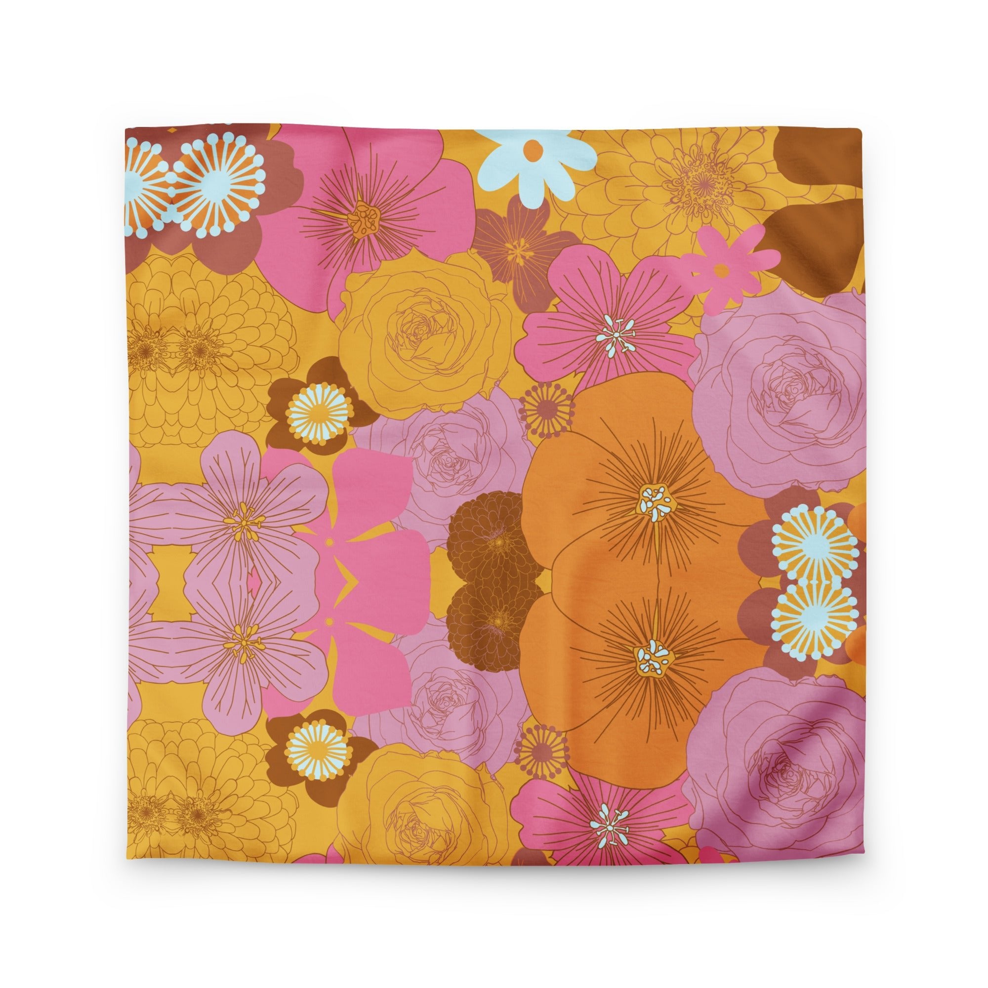 Floral Print Duvet Cover - Mirfia