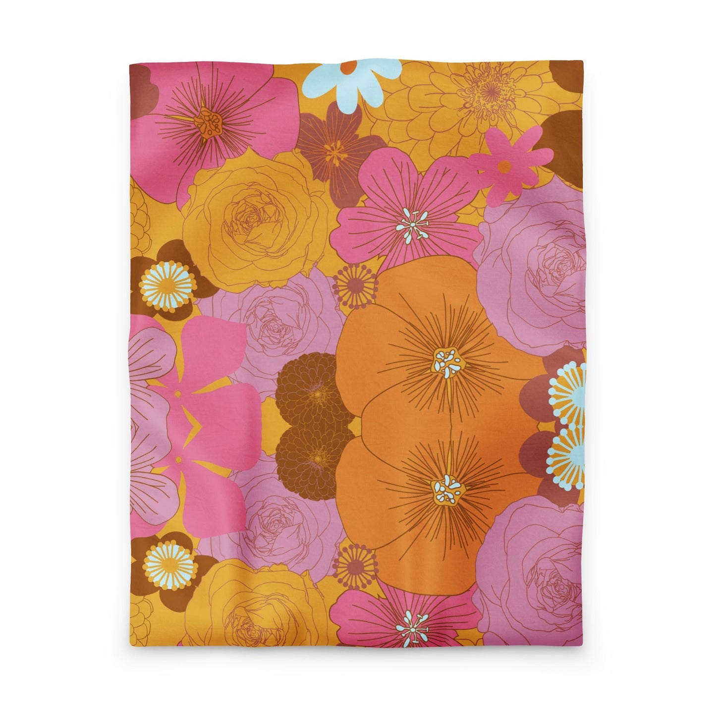 Floral Print Duvet Cover - Mirfia