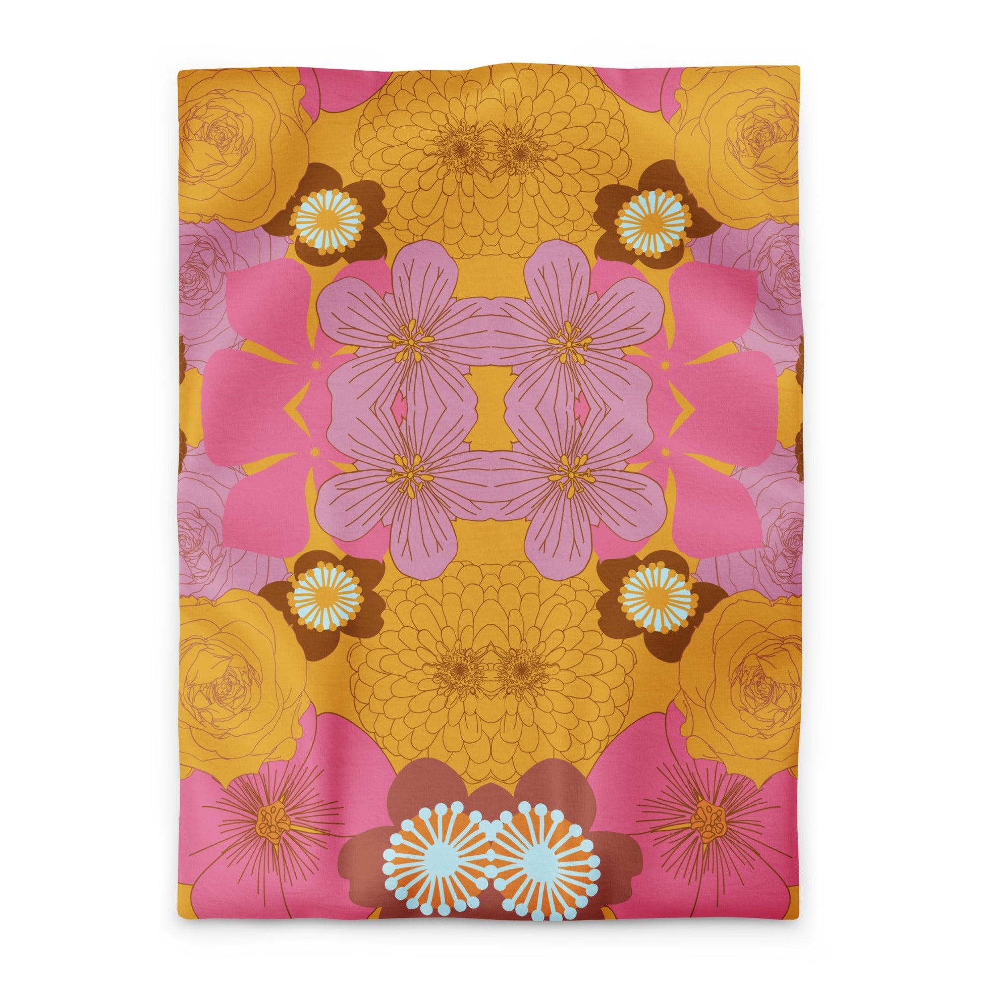 Floral Print Duvet Cover - Mirfia