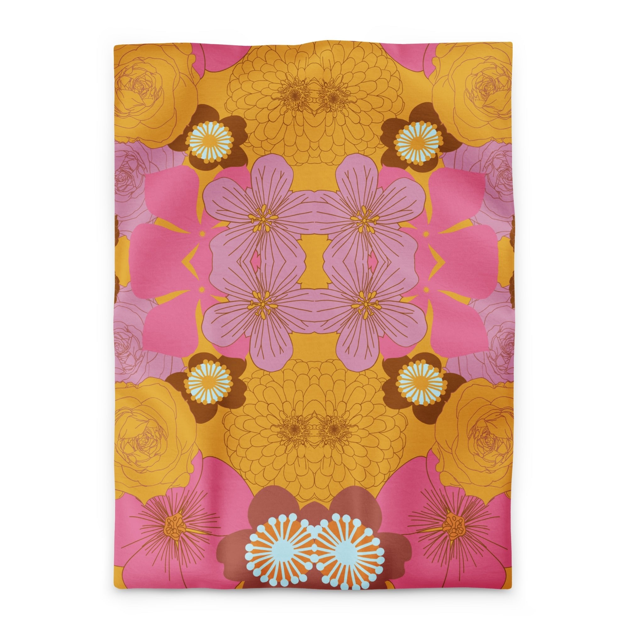 Floral Print Duvet Cover - Mirfia