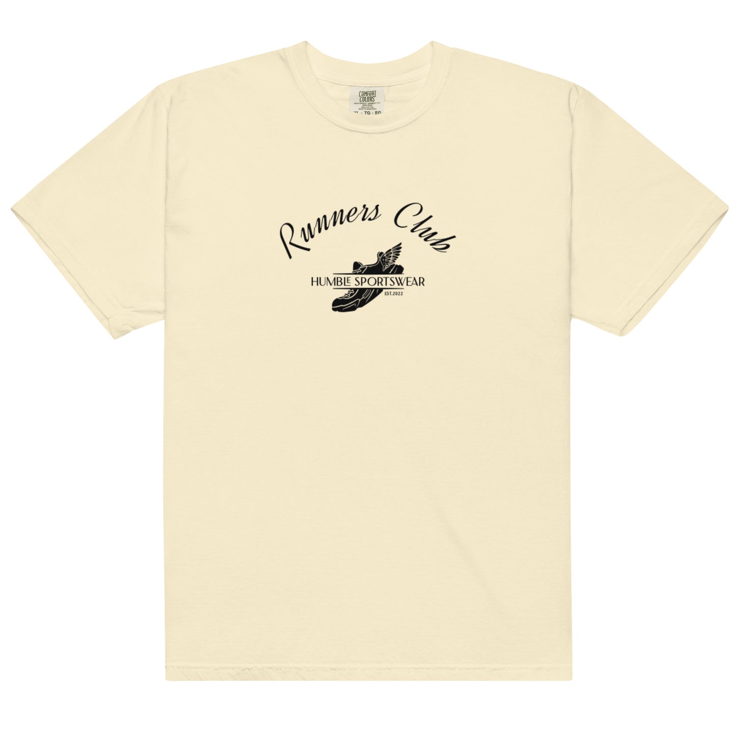 women's ivory garment dyed club t-shirt