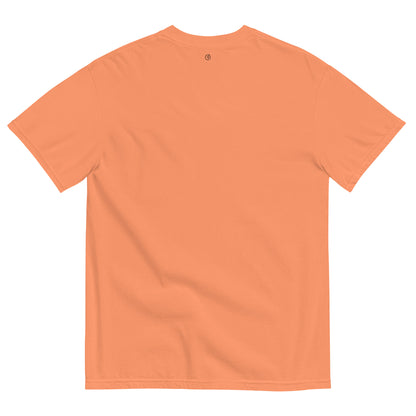 women's orange garment dyed cotton club t-shirt 