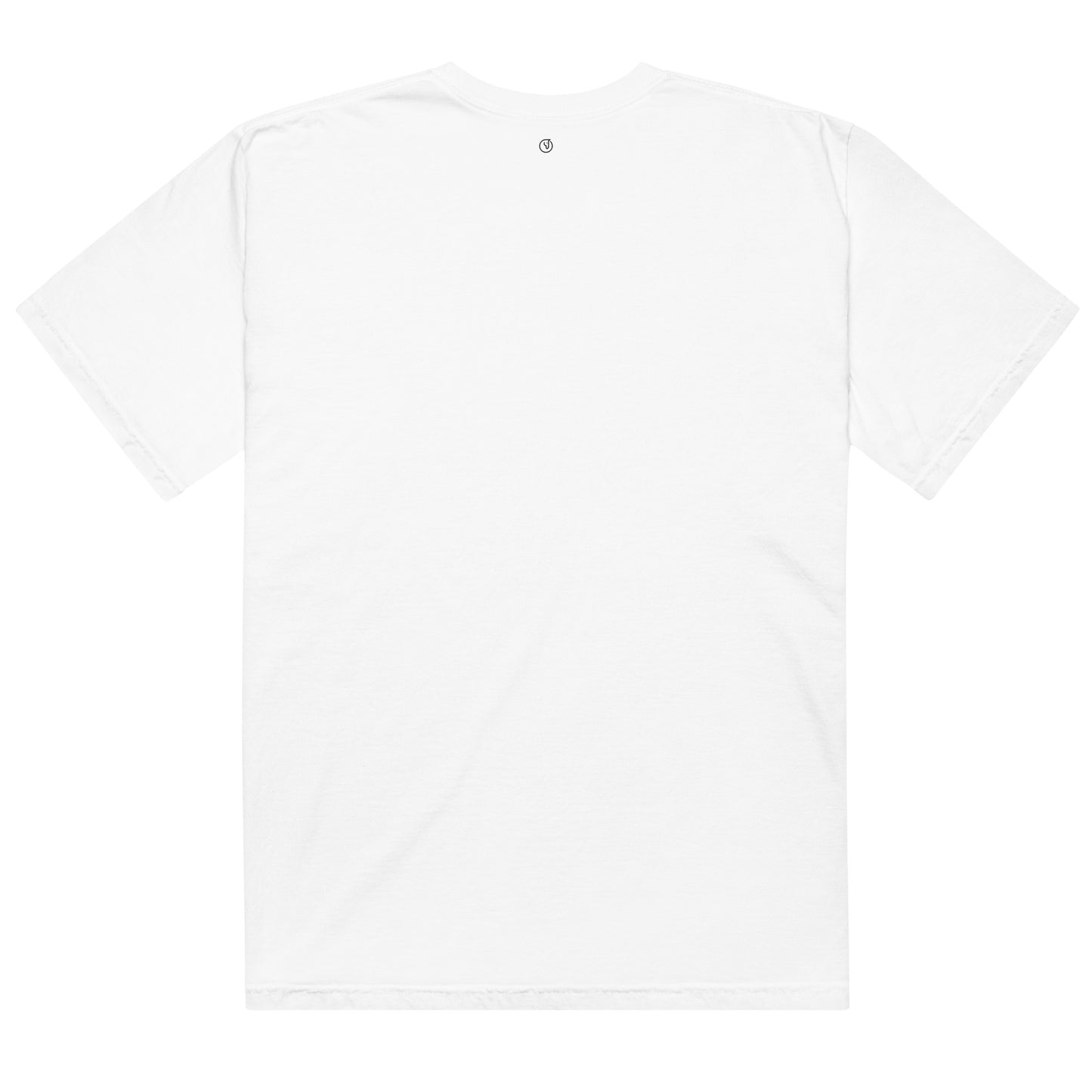 women's white garment dyed club t-shirt