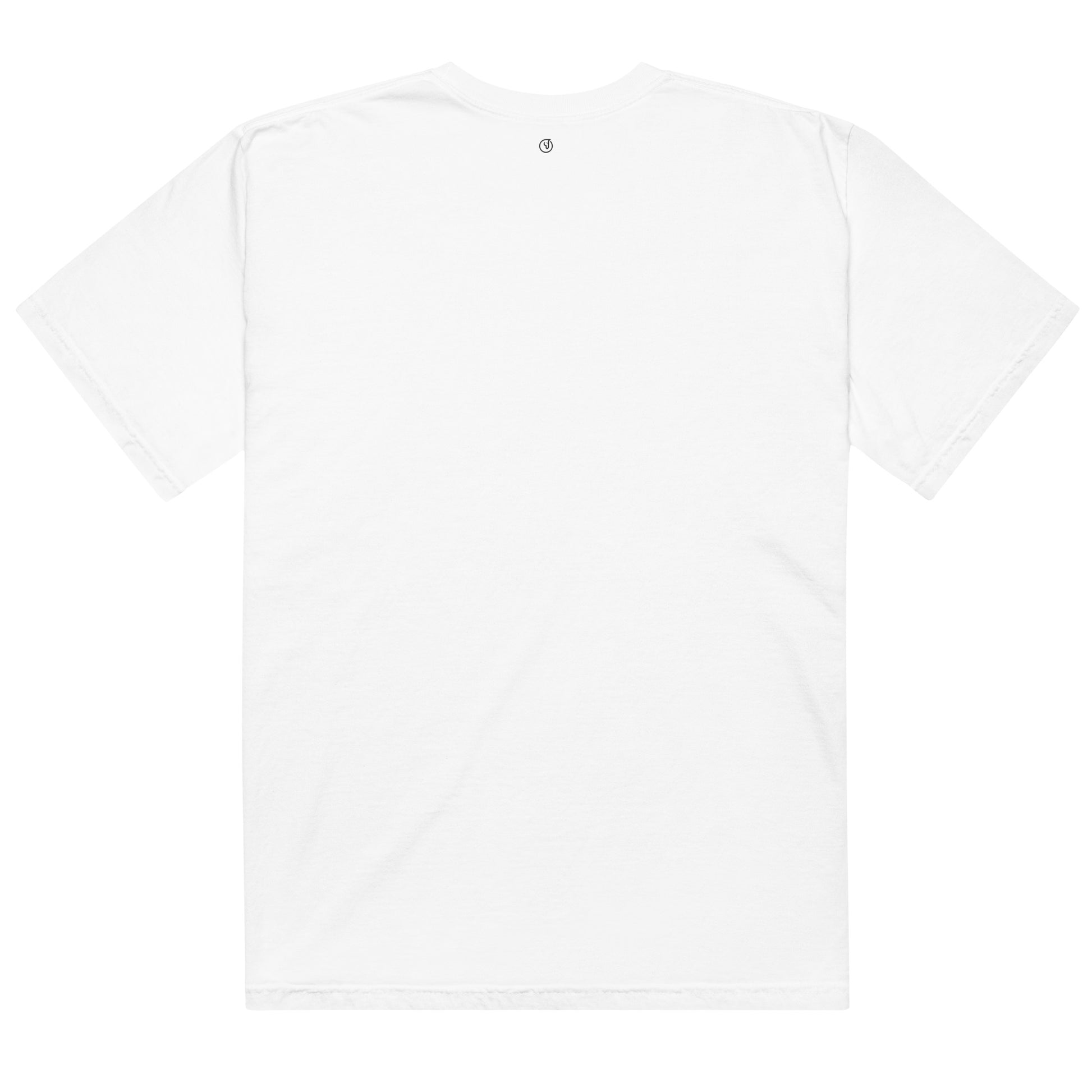 women's white garment dyed club t-shirt