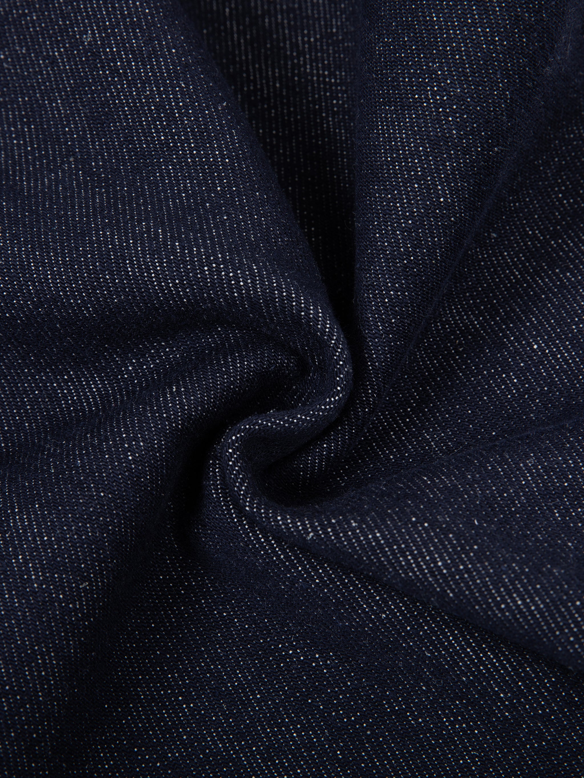 heavyweight straight leg denim jeans fabric shot detail