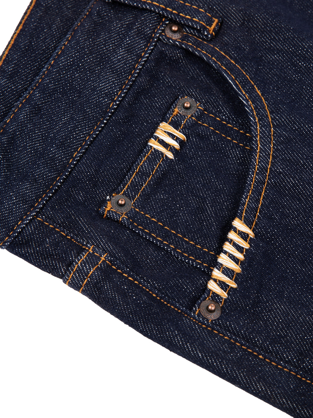 relaxed fit heavyweight jeans pocket view