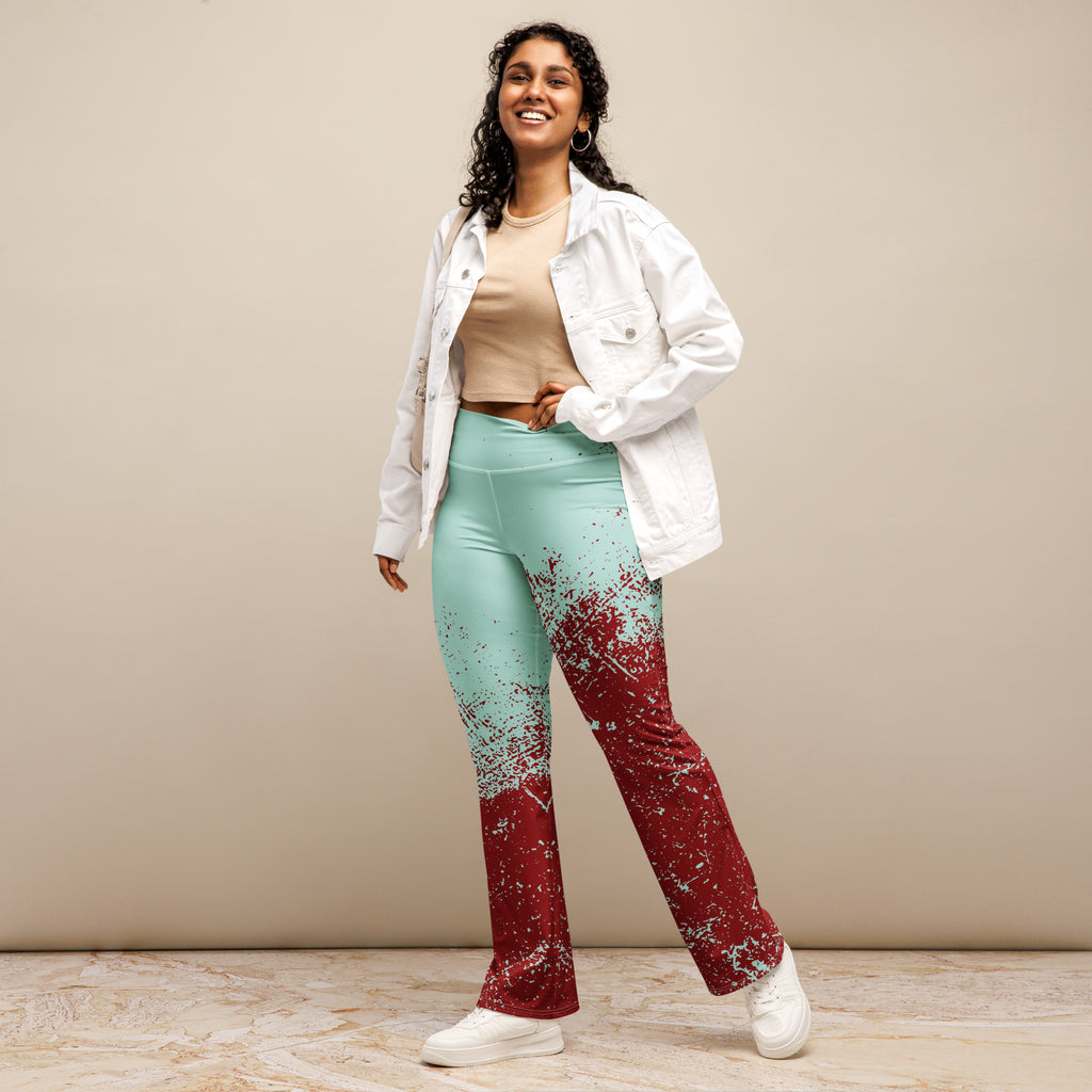 comfortable everyday flare leggings 